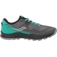 thumbnail image 6 of Saucony Women's Peregrine 11 Trail Running Shoe, SHADOW/JADE, 7.5, 6 of 8