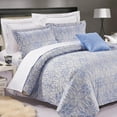 thumbnail image 3 of Johnson Home Parure de lit tendance en fil de coton 200 fils (Queen), 3 of 4