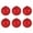 Red, variant on 3.15" Red Matte Christmas Ball Ornament, Shatterproof Plastic Christmas Balls Ornaments for Xmas Tree, Set of 6 Christmas Balls for Christmas Tree Decor