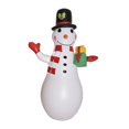 thumbnail image 3 of Muñeco De Nieve Inflable, Lindo Modelo De Muñeco De Nieve Navideño Para Jardín Al Aire Libre Y Patio, 3 of 9