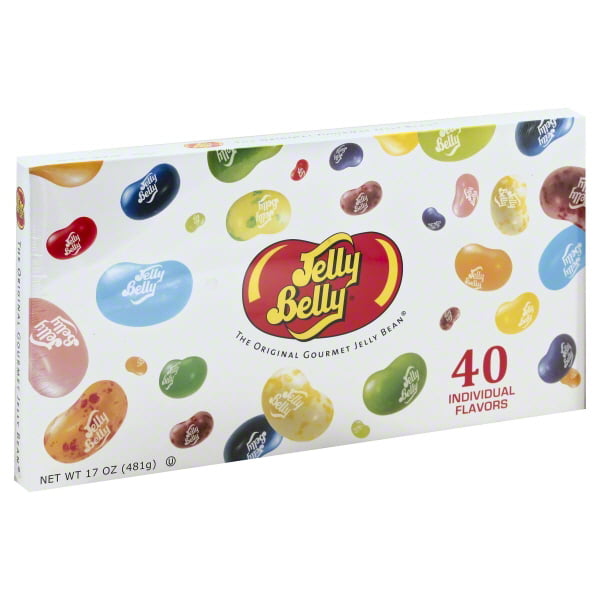 Jelly Belly, 40 Individual Flavors Jelly Beans, 17 Oz - Walmart.com