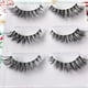 thumbnail image 1 of Pestañas de visón 3D, banda Invisible, pestañas postizas de visón negro Natural, tira completa, cilios postizos reutilizables, novedad, 3 pares, 1 of 4