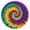 Rainbow Tie Dye-2, variant on Rainbow Tie Dye Mandala Pattern Round Fitted Tablecloth with Elastic Edge,Dining Table Cover Waterproof,Outdoor Round Tablecloth for Camping,Dining,Indoor and Outdoor