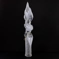 thumbnail image 2 of Blu Bom Transparent Scalloped Finial Glass Tree Topper Centerpiece 2022297, 2 of 3