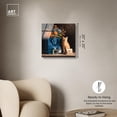 thumbnail image 4 of Cat Navy Shopping Bag Acrylic Print Fashion Wall Art by Art Remedy, Ready to Hang, 20 x 20, 4 of 5