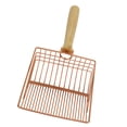 thumbnail image 1 of Cat Litter Scooper, Metal Fuerte Durable Cat Litter Broop suavizando Manyen de Madera para El Hogar, 1 of 7