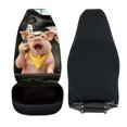 thumbnail image 5 of XYZCANDO Driving Pigs Funny Print Car Front Seat Covers for Woman Decorative Car Seat Covers Protective Easy to Install, for Auto Van SUV, 5 of 9