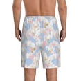 thumbnail image 2 of Yiaed Orchids Flowers for Men's Soft Sleep Pajama Short Lounging Pajama Shorts-4X-Large, 2 of 8
