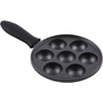thumbnail image 1 of Cast Iron Aebleskiver Pan for Danish Stuffed Pancake Balls by (Black), 1 of 5
