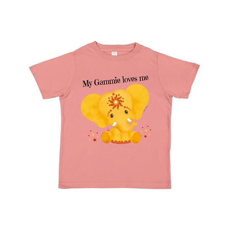 

Inktastic Etana Gammie loves me Gift Toddler Boy or Toddler Girl T-Shirt