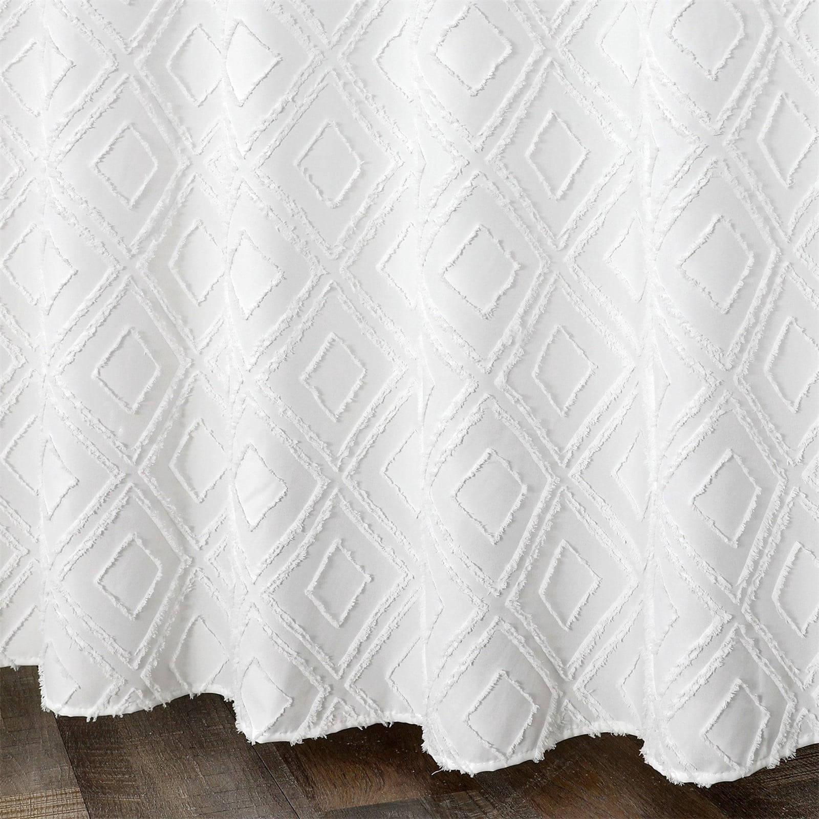 Shower Curtain, Shower Curtains for Bathroom, Extra Long Shower Curtains - Textured Fabric Shower Curtains for Bathroom, 70.87x70.87"