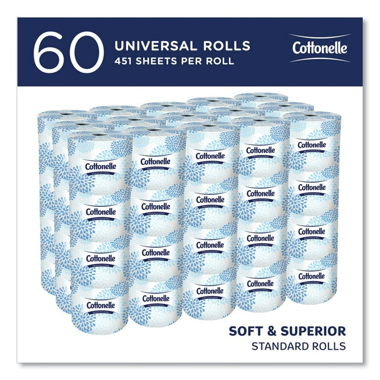 Kleenex Cottonelle 2-Ply Toilet Tissue, 60/Case