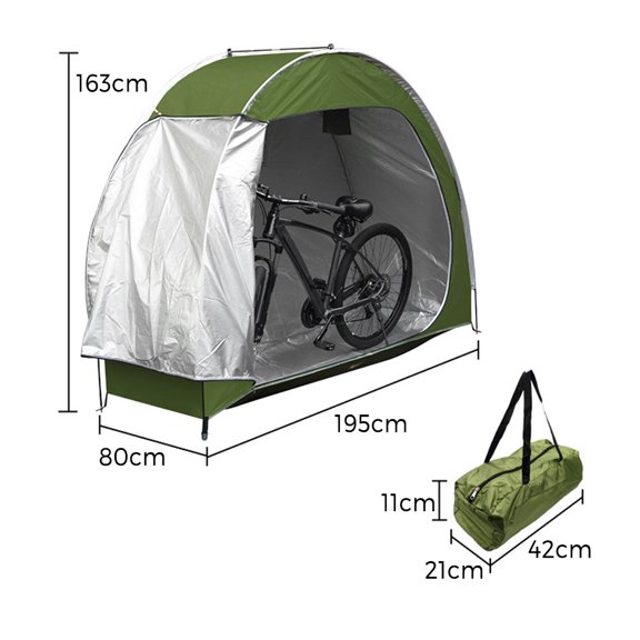 Tent,Fabric Waterproof Shed 210d Fabric Bike Shed Bike Fabric Bike Moweo Twirltide Shed Waterproof Bike