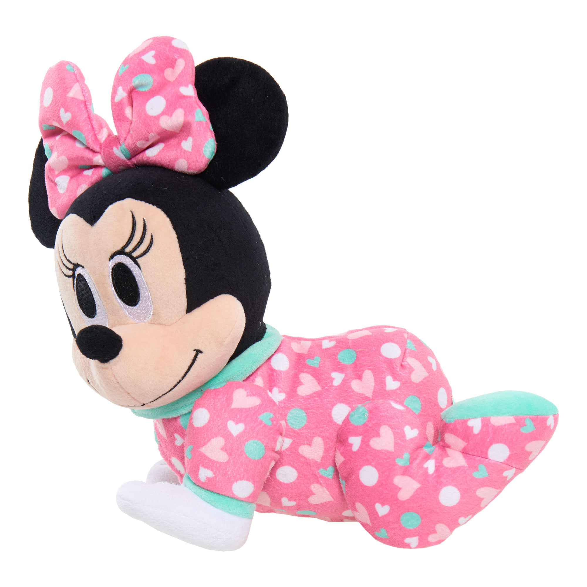 Disney Baby Musical Crawling Pals Plush Minnie Mouse Walmart Com Walmart Com