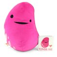 thumbnail image 4 of I Heart Guts 9” Tonsil Plush Organ Pink Get Well Soon Surgery Stuffed Toy, 4 of 4