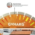 thumbnail image 3 of 14inch Diamond Concrete Saw Blade,15mm Segment Blade Cutting Masonry Brick Block Stone, 3 of 7