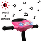 thumbnail image 2 of Triciclo para Niños Dos Asientos Torreta con Luz y Sonido Ruedas de Goma Apto a partir de 2 Años - Rosa, 2 of 6
