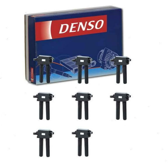 8 pc DENSO Direct Ignition Coils compatible with Dodge Charger 5.7L 6.1L 6.2L 6.4L V8 2006-2019