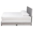 thumbnail image 2 of Baxton Studio Tamira Modern and Contemporary Glam Grey Velvet Fabric Upholstered Full Size Panel Bed, 2 of 9