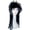 Black, variant on Lacey Wigs LW267BK Elvira Wig - Black