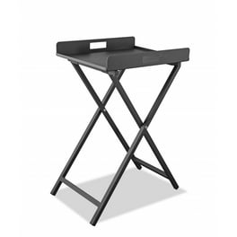Gray Aluminum Indoor Outdoor Tray Table Gray Aluminum Indoor Outdoor Tray Table