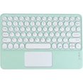 thumbnail image 1 of CNKOO Wireless Bluetooth Keyboard with Touchpad for ipad  Portable Mini Small Universal Rechargeable 10 inch Ultra-Slim Wireless Keyboard for Tablet Smartphone PC Computer Laptop Windows, 1 of 8
