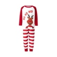 thumbnail image 2 of Nituyy Christmas Matching Pajamas for Family Sets 2023 Elk Santa Christmas Tree Print Cute Funny Xmas Sleepwear Pjs Sets, 2 of 10