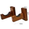 thumbnail image 6 of Bobasndm Bat Stand Practical 2Pcs Wall Mountable Wooden Baseball Bat Storage Shelf Holder Ergonomic Reliable for Home, 6 of 7