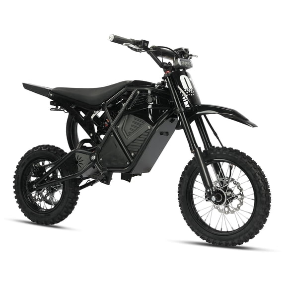Lambolt Electric Dirt Bike For Teens And Adult 2000w Motor 48v 20ah Battery Electric Motorcycle Max 36mph Hydraulic Brakes 14"/12" Fat Tire For All Terrains