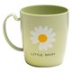 thumbnail image 1 of Taza de enjuague bucal Ormromra plástico lisa floral simple para cepillado, 1 of 5