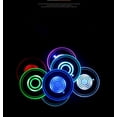 thumbnail image 2 of LINLIN LED Coaster, 2 Pcs LED Car Coasters LED Light Up Car Coasters with 7 Colors Luminescent Light Cup Pad, USB Charging Cup Mat, 2 of 5