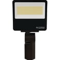 thumbnail image 6 of Lithonia Lighting All-in-One LED Flood Light, Waterproof LED Outdoor Light Fixture with Adjustable Brightness and Color Temperature, Yoke or Slipfitter Mount Dusk to Dawn Outdoor Lighting, UVOLT, 6 of 9