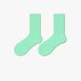thumbnail image 3 of Cameland 5PC Womens And Mens Solid Color Sports Versatile Socks Comfort Breathable Mid-calf Socks, 3 of 3