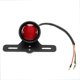 thumbnail image 1 of Motorcycle Black Aluminum Alloy Tail Light LED Brake Light Tail Light Motorcycle Accessory, 1 of 5