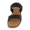 thumbnail image 3 of CUSHIONAIRE Women's Varro Braided Slide Sandal +Memory Foam, 3 of 5