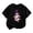 Black, variant on Zylarhe Kids Halloween Tops Short Sleeve Crewneck Casual Summer Fashion T Shirt for Boys and Girls Pink 3-4 Years