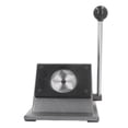 thumbnail image 4 of Emporte-pièce Graphique, Design Intégré Coupe-Badge Rond Base en Fonte Lame en Acier Inoxydable Coupe Stable pour Papier Cuir PVC Carte, 4 of 7
