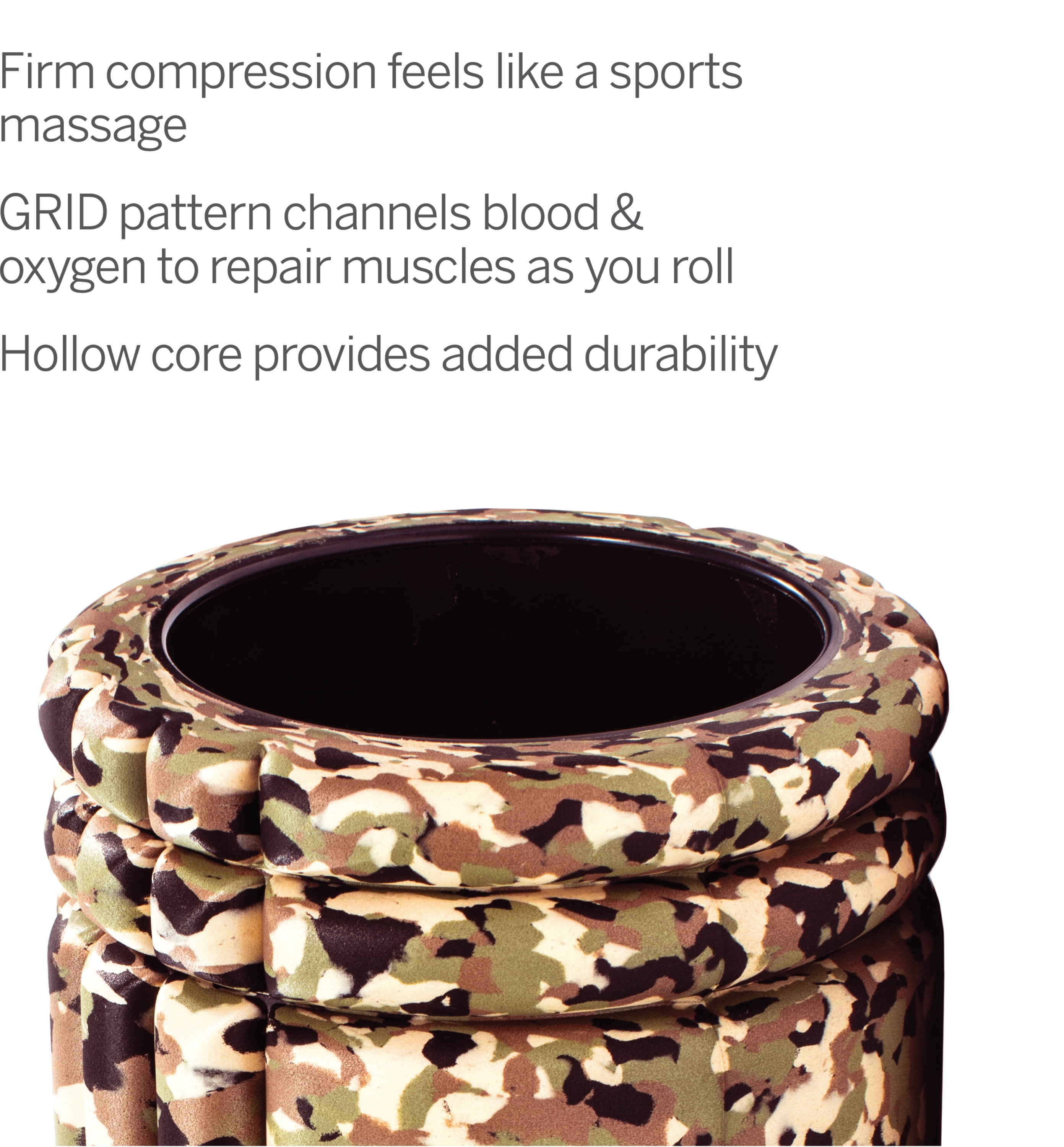 TriggerPoint GRID 1.0 Foam Roller Camo 13"