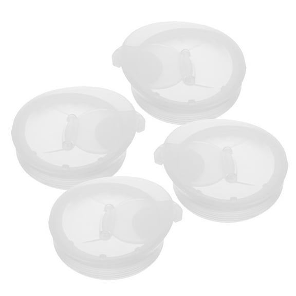 Hemoton 4pcs Water Pitcher Lids Only Plastic Water Jug Lid Splashproof Beverage Jar Stopper Covers for Beverage Carafe Water Jug Glass Bistro Pitcher