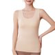 thumbnail image 1 of Guardurnaity Chaleco térmico sin mangas para mujer, ropa interior de Color sólido, Top básico cálido sin costuras, calentador elástico para clima frío, Camisetas sin mangas Color de piel Guardurnaity AP013504-02, 1 of 6