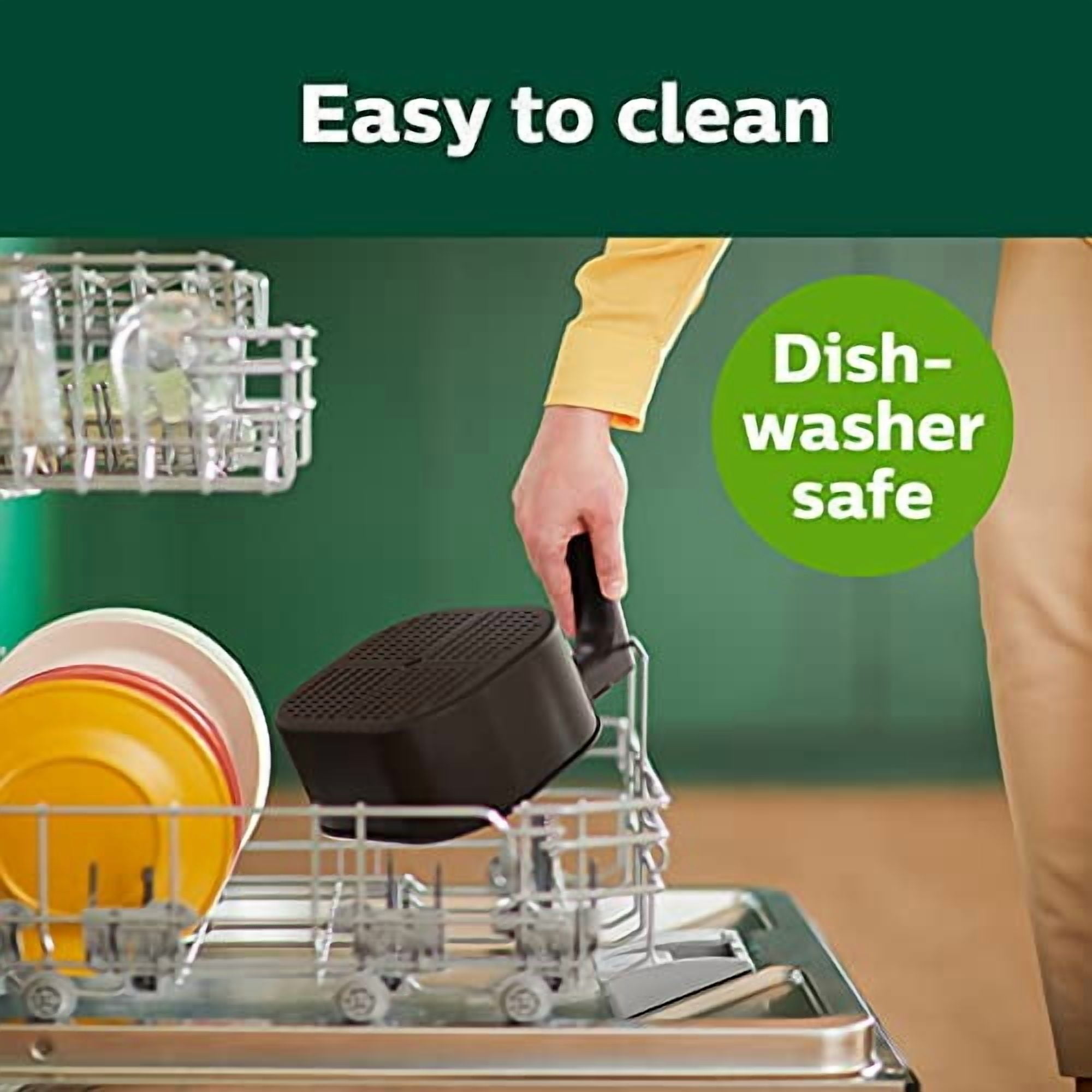 Philips Essential XL 2.65lb/6.2L Capacity Digital Airfryer with Rapid Air Technology, Easy Clean Basket, Black- HD9270/91
