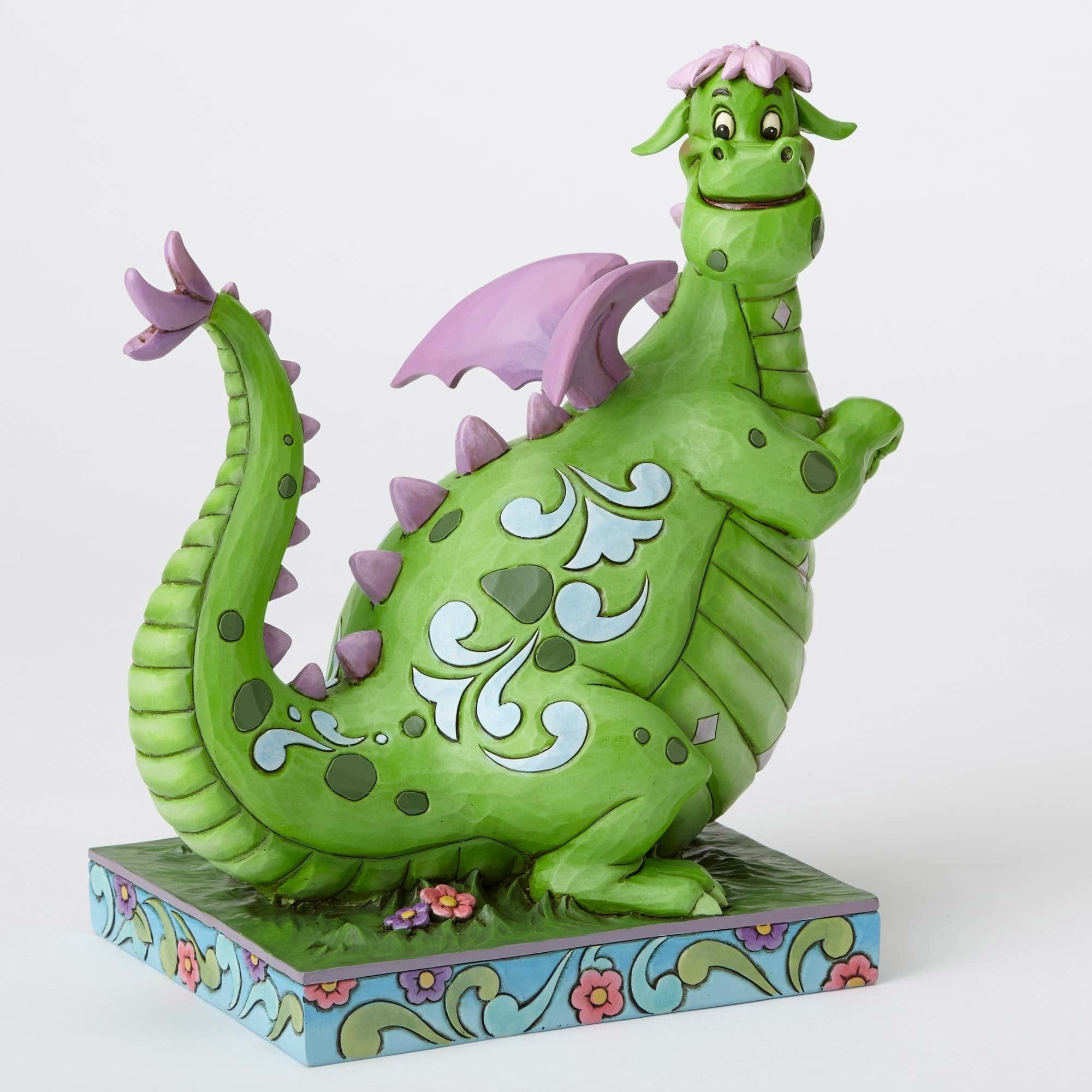Disney Traditions by Jim Shore ‚ÄúPete‚Äôs Dragon‚Äù 40th Anniversary Elliot Stone Resin Figurine, 9‚Äù