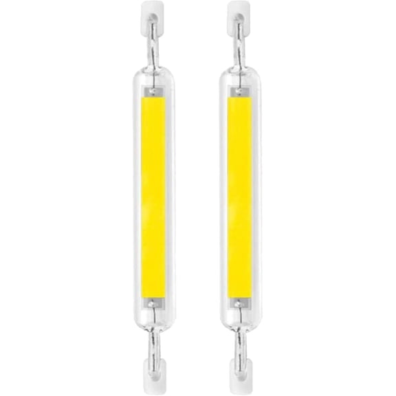 R7s LED Bulb 2 Pack 20W Dimmable Double Ended LED Bulbs 120V J Type R7s Floodlight 150W Halogen Bulb Replacement Warm White 3000K Landscape Lights,Cold White,118mm