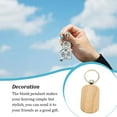 thumbnail image 3 of relayinert 1/2/3/5 Wood Key Chain Craft Blank Keyring Gift Personalized Pendant Hanging Outdoor Holder Handicraft Organizer Accessory Type 10 1 Pc, 3 of 6