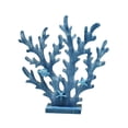 thumbnail image 3 of Centro de mesa costero náutico con decoración de coral de madera, pieza de arte, estilo mediterráneo Azul oscuro, 3 of 9
