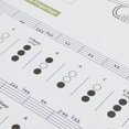 thumbnail image 2 of Trumpet Chord Chart, Fingering Notes, Musical Instrument Reference Guide, for Home Tutoring, Large Format, 2 of 4