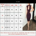 thumbnail image 2 of Sexy Femmes Sans Manches Bandage Bodycon Soirée Cocktail Courte Mini Robe, 2 of 6