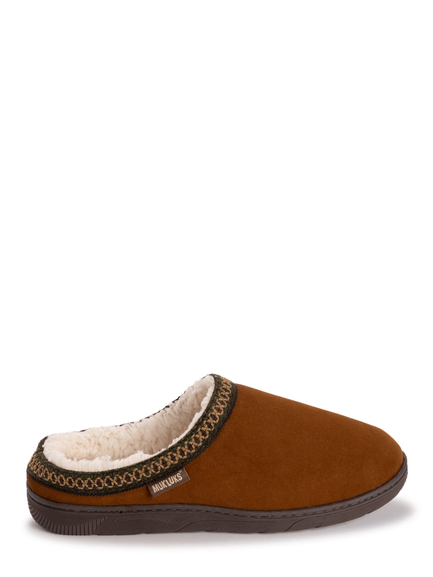 MUK LUKS Men's Faux Suede Clog