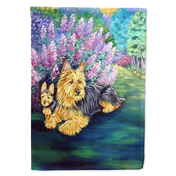 Carolines Treasures 7209-FLAG-PARENT Australian Terrier Flag  multicolor