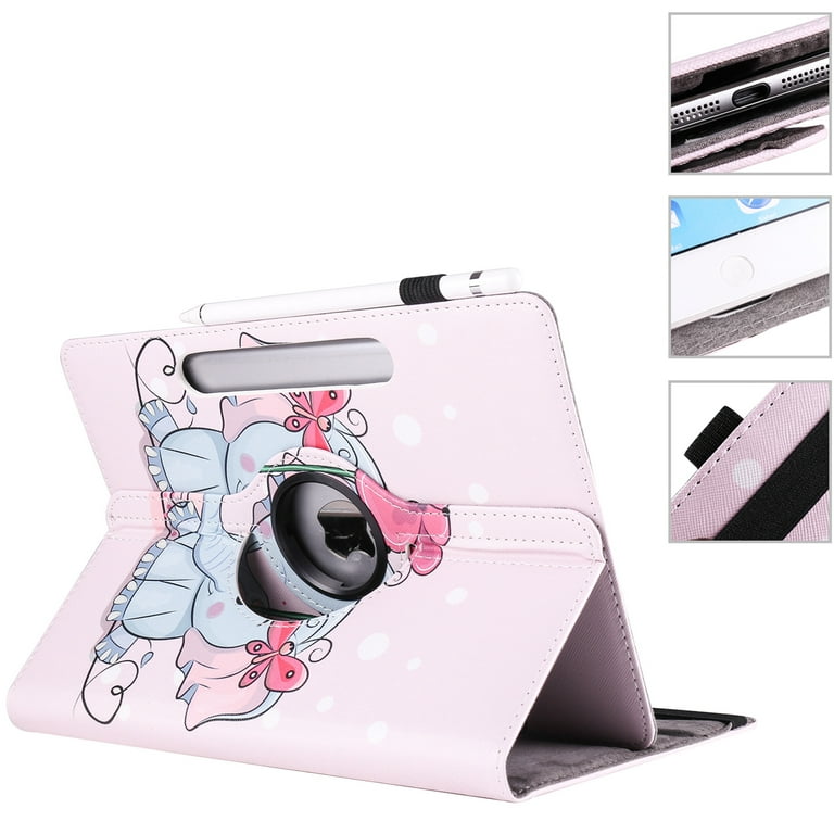 spellen Immuniseren Foto Dteck Rotating Case For 9.5 - 10.5 inch tablet, Stand Folio Universal Tablet  Case Protective Cover For iPad 9.7" 11" Galaxy Tab A 10.1" 10.5" Tab E 9.6"  Tab S5e Fire HD